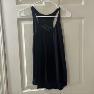 Black racer back tank